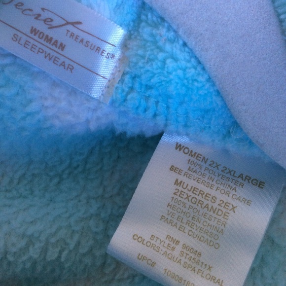 Secret Treasures zip robe Size 2X - Picture 3 of 8